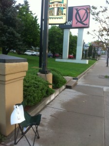 62 GA line starts at 6am 5.20.11 at my hotel