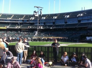 168a infield is off limits