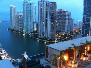 5 my view from the balcony of my fabulous suite at the fantastic epic hotel in miami