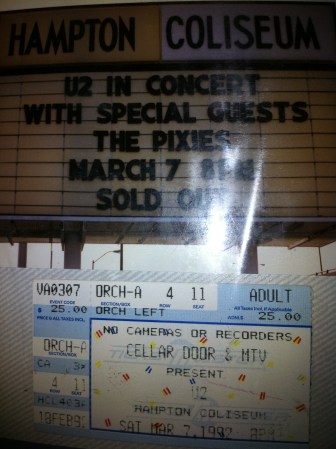 my 1st U2 show